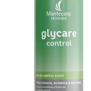 Mantecorp - Gel de Limpeza Glycare Control - Controla Oleosidade e Brilho Excessivo por 12h, Para Pele Acneica e Sensível, Limpeza e Hidratação - 300g