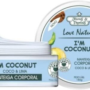 Manteiga Hidratante Corporal Coco & Lima Flores & Vegetais 180g