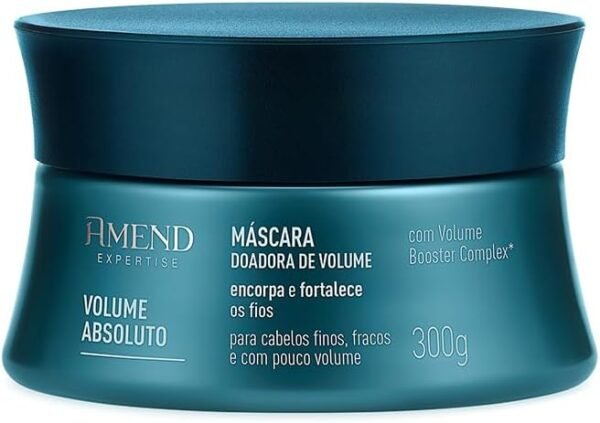 Máscara Amend, Doadora De Volume Expertise Volume Absoluto, 300g