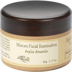 Máscara Argila Amarela Natural Vegano Arte dos Aromas 90g