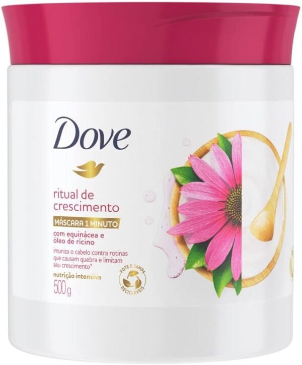 Máscara Capilar de Tratamento Dove Ritual de Crescimento 500gr