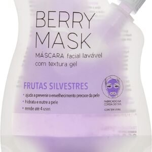 Máscara Facial Frutas Silvestres, Berry Mask, Océane, Océane, Lilás