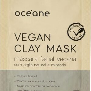 Máscara Facial Vegana, Vegan Clay Mask, Océane, Océane, Cinza