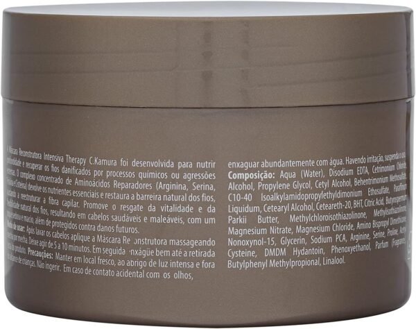 Máscara Reconstrutora Therapy, C.Kamura, 250 ml - Imagem 2