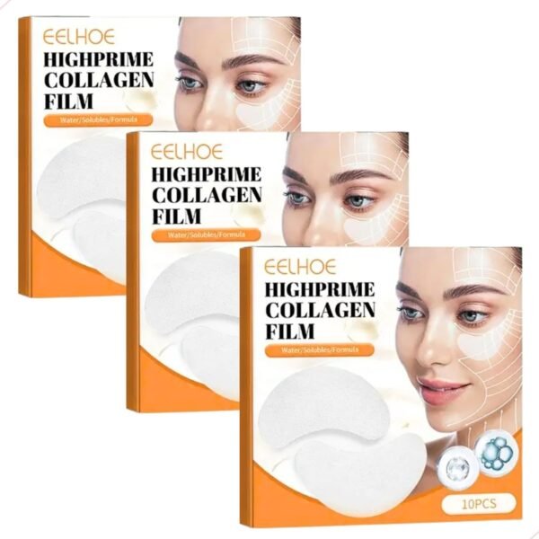 Máscara de Colágeno Hidrolisado Dissolve na Pele com Hiarulônico Filme Solúvel Facial Firmeza da Pele Tratamento Máximo 30 Pcs