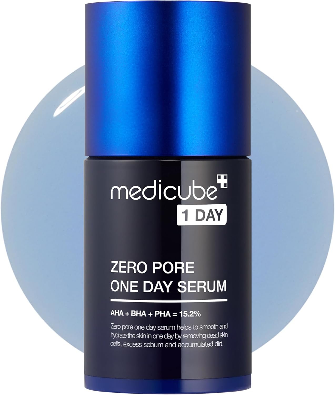 Medicube Zero Pore One-Day Serum 1,01 fl.oz – Soro noturno de ressurgimento com complexo de aperto de poros – 15,2% AHA+BHA+PHA e 2% de Niacinamida – 10,8% de redução na aparência 1 Medicube Zero Pore One-Day Serum 1,01 fl.oz – Soro noturno de ressurgimento com complexo de aperto de poros – 15,2% AHA+BHA+PHA e 2% de Niacinamida – 10,8% de redução na aparência