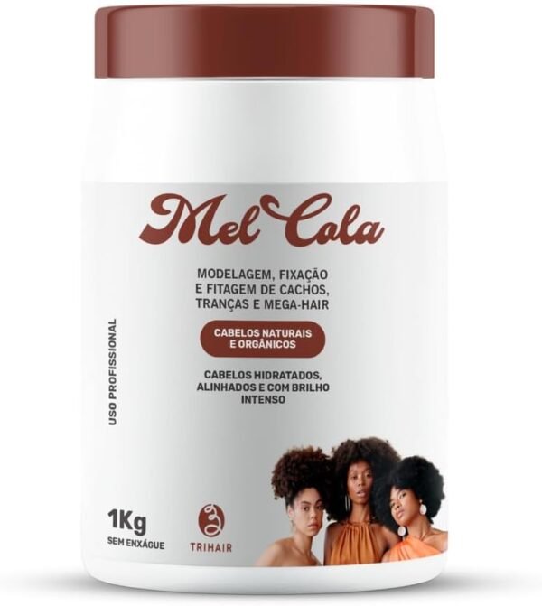 Mel Cola 1kg + Creme Ativador de Cachos Mel Natural