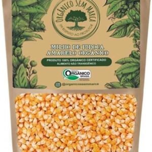 Milho de Pipoca Amarelo Orgânico 300g - OSM