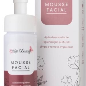 Mousse Espuma De Limpeza Facial de 150ml Com Camomila E Aloe Vera - Demaquilante, Limpa Impurezas, Suaviza E Hidrata A Pele- Miti Beauty