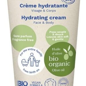 Mustela Creme Hidratante Corporal Bio 150Ml - Hidrata A Pele Do Rosto E Corpo - Sem Fragrância Vegano Com 99% De Ingredientes De Origem Natural