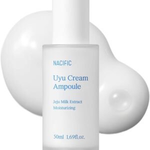 NACIFIC ] Ampola De Creme Uyu 1,69 Fl. Oz. 50Ml Com Extrato De Leite De Jeju Essence Ceramide 5 Complex Hidratação Duradoura Ingredientes Naturais Cuidados Com A Pele Coreana