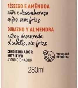 NATURA, NATURA TODODIA PÊSSEGO AMÊNDOA CONDICIONADOR NUTRITIVO 280ml