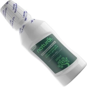 NATURAL Enxaguante Bucal com Extratos de Limão e Gengibre - Limpeza Completa e Proteção Refrescante - Cuidado Natural Diário para Saúde Bucal - 250ml
