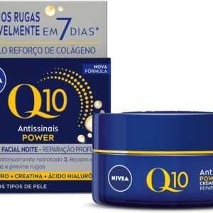 NIVEA Creme Facial Antissinais Q10 Power Noite 49g