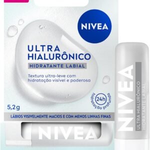 NIVEA Hidratante Labial Ultra Hialurônico 5,2g