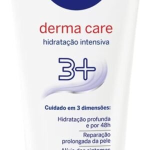 NIVEA Loção Hidratante Derma Care 200ml - Repara profundamente a pele ressecada, hidrata por 48h e protege dos sintomas da pele seca, fórmula de rápida absorção