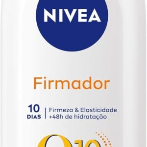 NIVEA Loção Hidratante Firmador Q10 + Vitamina C Todos os Tipos de Pele 400ml - Sua pele com mais firmeza e mais elasticidade em 10 dias, ainda hidratada e cheia de brilho, livre de flacidez