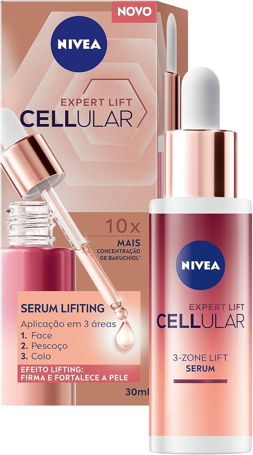 NIVEA Sérum Facial Cellular Expert Lift Bakuchiol 30ml 1 NIVEA Sérum Facial Cellular Expert Lift Bakuchiol 30ml