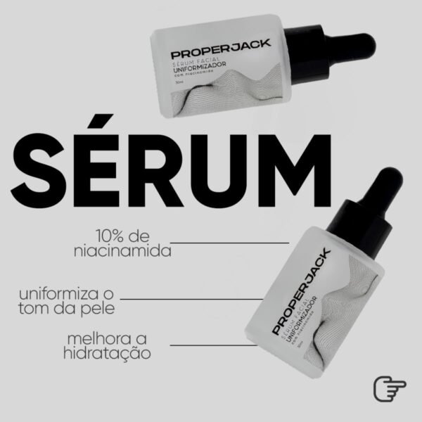 NOVO: Kit Antimanchas Masculino - Kit Skincare Masculino - Proper Jack - Uniformização de Manchas e Tons Irregulares - Imagem 2