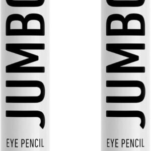 NYX PROFESSIONAL MAKEUP Lápis de olho jumbo, bastão de sombra misturável e lápis delineador - leite e feijão preto (pacote com 2)