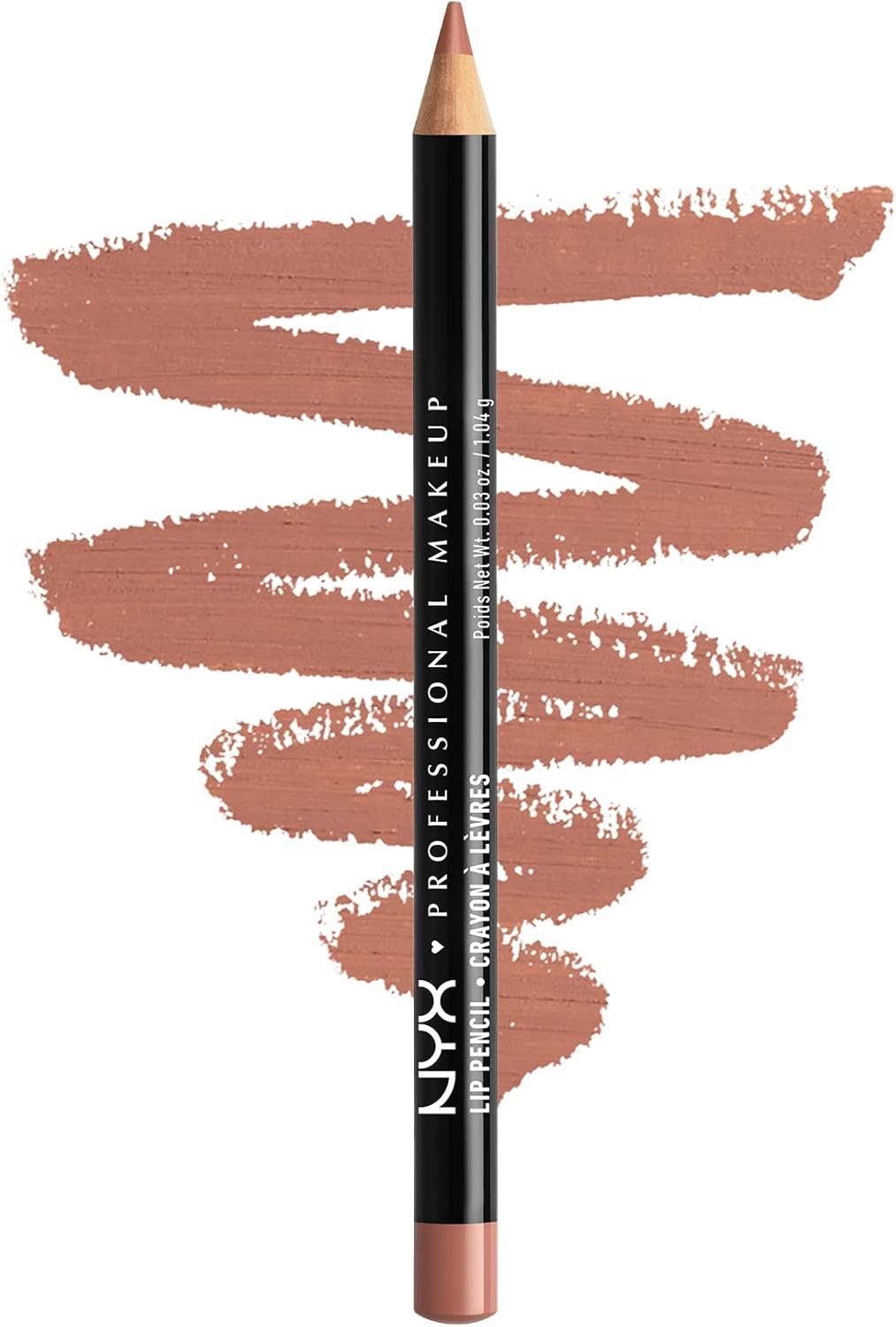 NYX PROFESSIONAL MAKEUP Slim Lip Pencil, Ever, 0.03 Ounce 1 NYX PROFESSIONAL MAKEUP Slim Lip Pencil, Ever, 0.03 Ounce