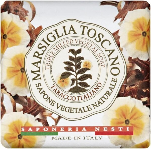 Nesti Dante Sabonete Barra Marsiglia Toscano Tabacco Italiano Natural Natu