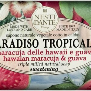 Nesti Dante Sabonete Barra Paradiso Tropicale Maracujá Do Hawaii E Goiaba Natural Nesti