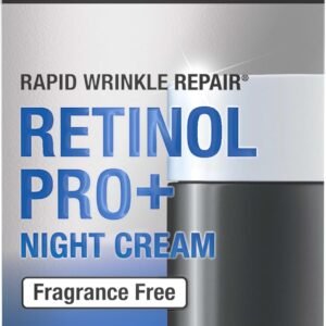 Neutrogena Retinol Pro+ Hidratante Noturno Antienrugamento Rapid Wrinkle Repair Retinol, Creme Antienvelhecimento para o Rosto e o Pescoço, Formulado sem fragrância, parabenos, corantes e ftalatos, 0,3% Retinol, 48 g