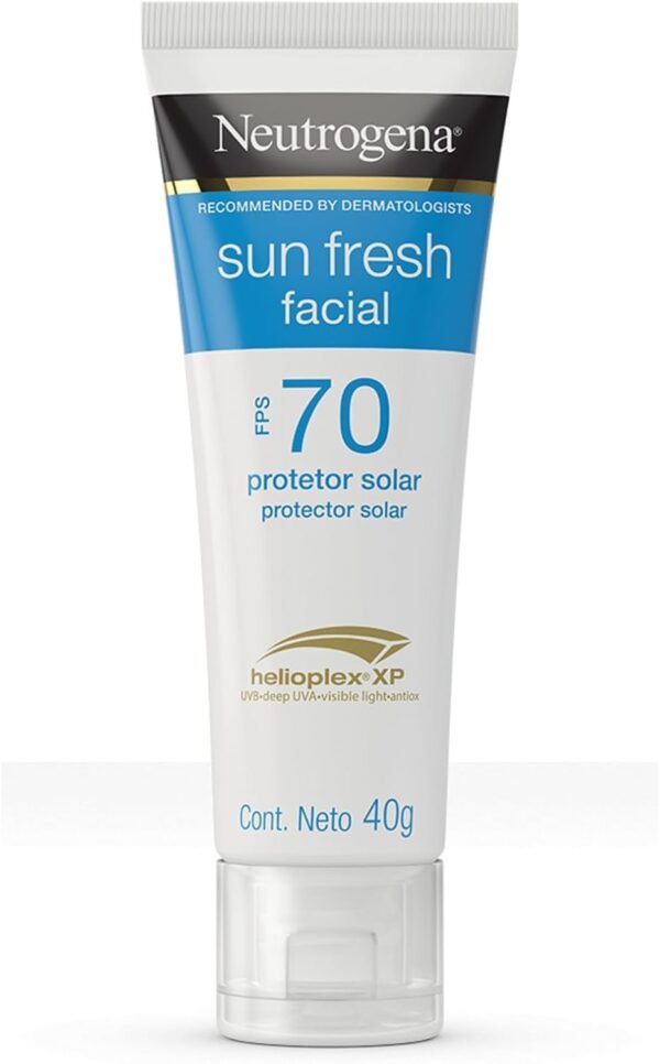 Neutrogena Sun Fresh Protetor Solar Facial, FPS 70, 40g