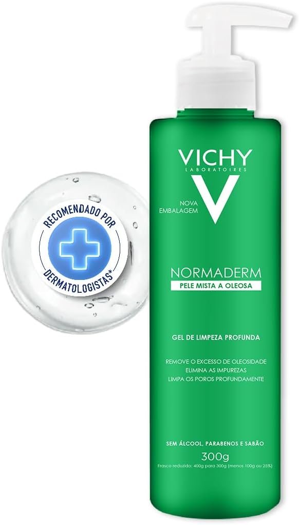 Normaderm Vichy - Gel de Limpeza Profunda - 300g 1 Normaderm Vichy - Gel de Limpeza Profunda - 300g
