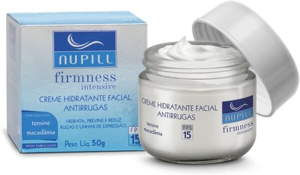 Nupill Creme Hidratante Antirrugas Tensine Fps 15 50G Azul