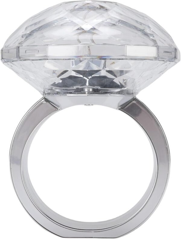 Nurnesy LED Diamond Ring Projeção Luz - Luz da Night Romantic Crystal para Casa, Celebrações de Engajamento e Festas de Despedida de Solteira