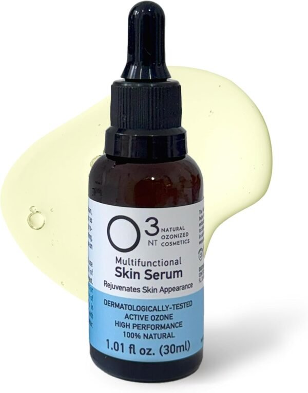 O3NT Skin Sérum Multifuncional - Todos os Tipos de Pele - Skin Care - Dermocosmético Natural Ozonizado - Tratamento Terapêutico de Alta Performance