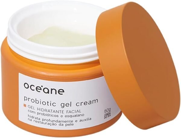 Océane Gel Facial Com Probióticos E Esqualano - Probiotic Gel Cream 50G