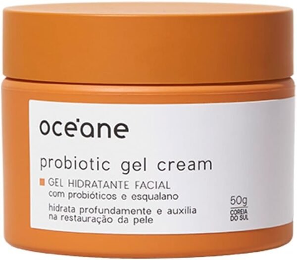 Océane Gel Facial Com Probióticos E Esqualano - Probiotic Gel Cream 50G - Imagem 2