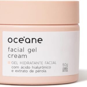 Océane Gel Hidratante Facial com Extrato de Pérola - Facial Gel Cream 50g