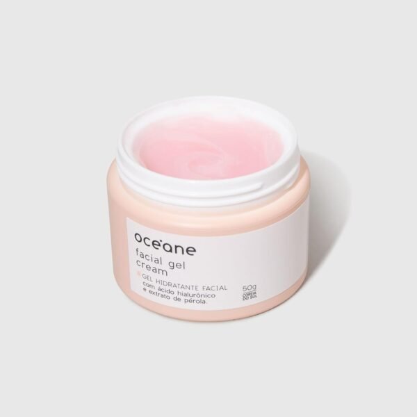 Océane Gel Hidratante Facial com Extrato de Pérola - Facial Gel Cream 50g - Imagem 2