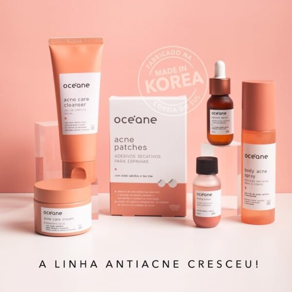 Océane Hidratante Facial com Ácido Salicílico - Acne Care Cream 50g - Image 2