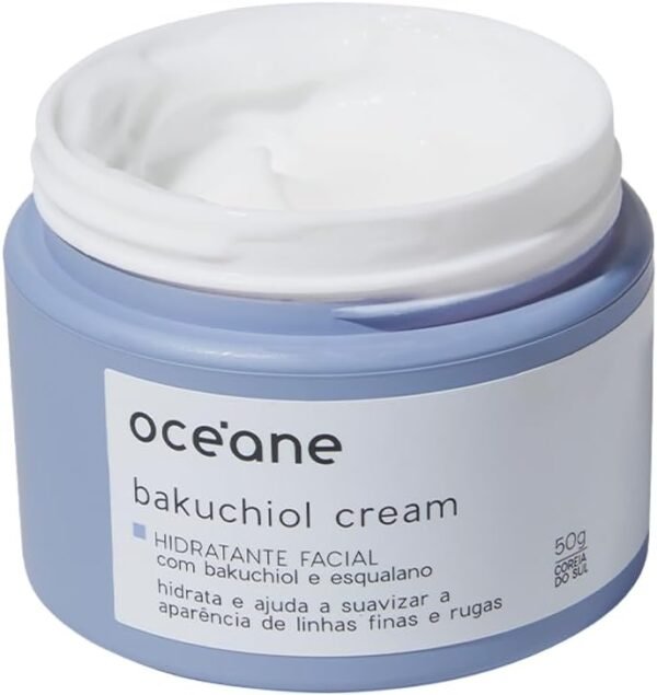 Océane Hidratante Facial com Fito-Retinol e Esqualano - Bakuchiol Cream 50g - Imagem 2