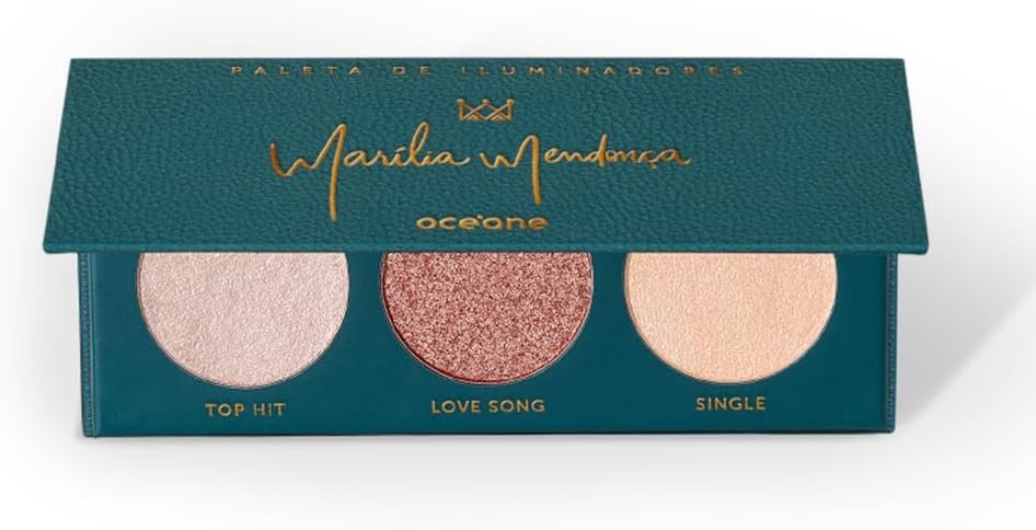 Océane Oceane Paleta de Iluminadores Marília Mendonça By Oceane 7,54g 1 Océane Oceane Paleta de Iluminadores Marília Mendonça By Oceane 7,54g