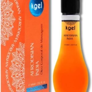 Óleo Corporal Afrodisíaco Afrodisian Índia 60ml Kgel - Sex Shop