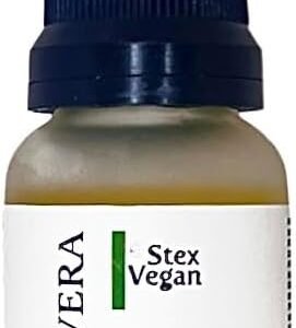 Óleo Vegetal de Aloe Vera (Babosa), Stex Vegan, 100% Natural e Puro | Anti Idade, Anti Manchas, Redução do Frizz (20mL Conta Gotas Vidro)