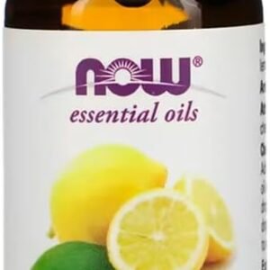 Óleo de Limão 30ml Now Foods Essencial 100% Puro Importado