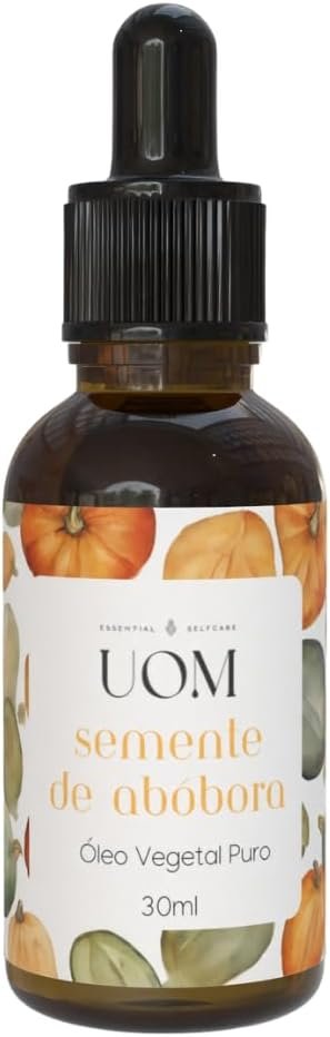 Óleo de Semente de Abóbora 30ml UOM | Corpo, Pele e Cabelo 1 Óleo de Semente de Abóbora 30ml UOM | Corpo, Pele e Cabelo