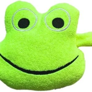 Orgânica Bath Toy Sapinho Verde Esponja De Banho, Organica