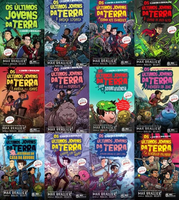 Os Ultimos Jovens da Terra Kit 12 Volumes