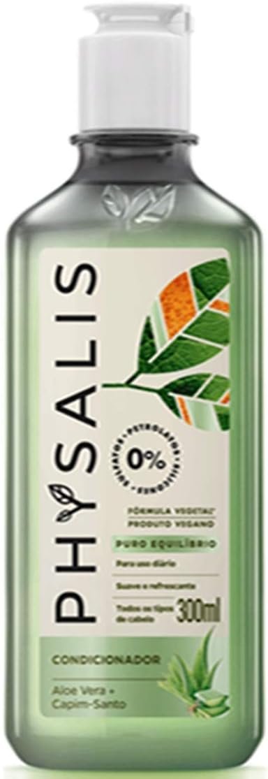 PHYSALIS Condicionador Vegano Puro Equilíbrio Physalis Verde 300 Ml 1 PHYSALIS Condicionador Vegano Puro Equilíbrio Physalis Verde 300 Ml