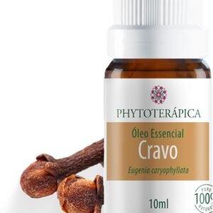 PHYTOTERAPICA - Óleo Essencial de Cravo - Para Difusor, Massagem e Aromaterapia - Revitalizante, revigora a memória e contribui na beleza das unhas - 100% Puro e Natural - Penetrante, 10ml