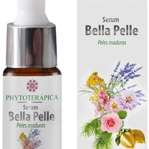 PHYTOTERAPICA - Sérum Bella Pelle - Aromaterapia - Peles Maduras - Indicado para prevenir e amenizar as linhas de expressão, trazendo firmeza à pele, melhora o viço e oferece luminosidade - 20ml