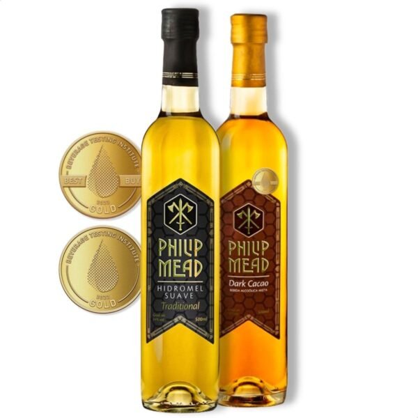 Pack 2x Hidromel Philip Mead (Traditional + Dark Cacao)